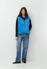 Riverbend Vest - Bigfoot Fleece - LAZULI BLUE