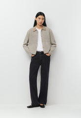 Society Cardigan - Wonder Yarn - BRCH/CACA NIB BRWN