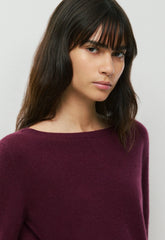 Bare Cashmere Magnific Sweater - GALA PLUM