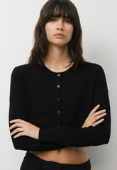Biscuit Cardigan - Wonder Yarn - BLACK