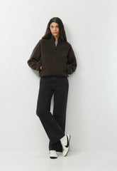 Polartec® Thermal Pro™ Highlands Mockneck - CACAO NIB BROWN