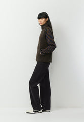 Polartec® Thermal Pro™ Ridgeline Hip Vest - CACAO NIB BROWN