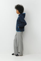 Polartec® Thermal Pro™ Moonrise Zip Hoodie - ADMIRAL/ LAZULI BLUE