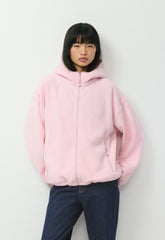 Backwoods Zip Hoodie - Bigfoot Fleece - MAGNOLIA