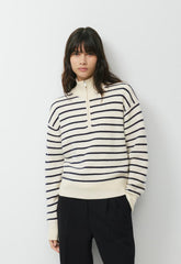 Essential Cashmere Metaphor Sweater - LGHT BRCH/ADML NVY