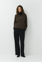 Appoint Sweater - Wonder Yarn - CACAO NIB BROWN