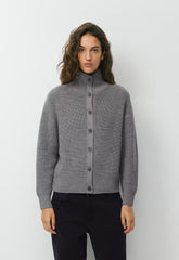 Herald Cardigan - HEATHER DARK GREY