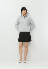 Elsewhere Mockneck - HEATHER CHROME