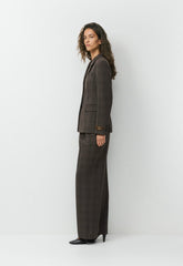 Standout Blazer - Eversential™ - CACAO NIB BRWN/GREY