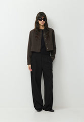 Little Vignette Jacket - Crepette™ - CACAO NIB BROWN