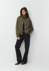 Geneva Jacket - City Twill - ATLAS OLIVE