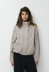 Geneva Jacket - City Twill - HRWCHK MATPRL / ADMRL