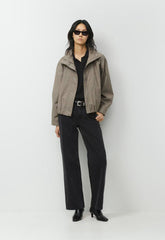 Geneva Jacket - City Twill - WSHRT CK ND TP/ANS BRN