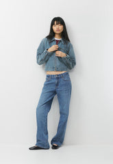 Barkley Lightweight Denim Jacket - VINTAGE MEDIUM BLUE