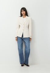 Standout Blazer - Crepette™ - LIGHT BIRCH