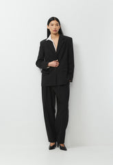 Advance Wool Blazer - BLACK