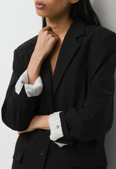 Advance Wool Blazer - BLACK