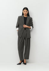 Advance Wool Blazer - HTR CHARCOAL/ HTR BLK