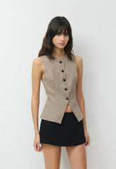 Regal Vest - NOMAD TAUPE/BLACK