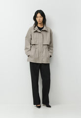 Cinch Jacket - City Twill - HRWCHK MATPRL / ADMRL