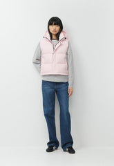 The Super Puff™ Shorty Vest - cliMATTE™ - VILLA PINK