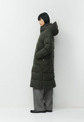 The Super Puff₂O™ Long - Rainstop™ - FLINT GREEN
