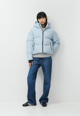 The Super Puff₂O™ Shorty - Rainstop™ - DEW BLUE