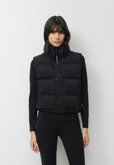 The Super Puff™ Shorty Vest - cliMATTE™ - BLACK