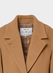 The Only Coat - Soft Wool Cashmere - COCOA SAND