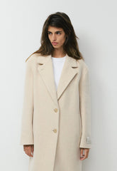 The Only Coat - Soft Wool Cashmere - HEATHER LIGHT OATMEAL