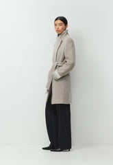 The Connor Coat - Soft Wool Cashmere - HEATHER MODERN TAUPE