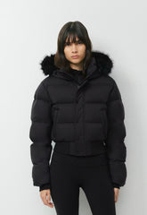 The Super Chalet Puff™ - cliMATTE™ - BLACK/BLACK