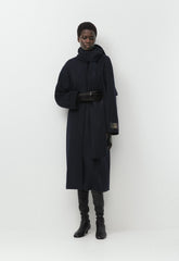 The Embrace Double-Faced Coat - Luxe (Re)Wool - DARK NIGHT NAVY