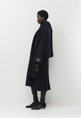 The Embrace Double-Faced Coat - Luxe (Re)Wool - DARK NIGHT NAVY