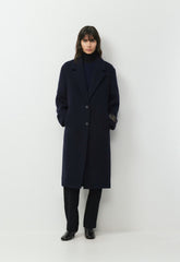 The Only Coat - Soft Wool Cashmere - ADMIRAL NAVY