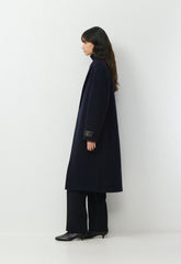 The Only Coat - Soft Wool Cashmere - ADMIRAL NAVY