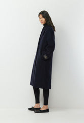 The Slouch™ Coat - Soft Wool Cashmere - ADMIRAL NAVY