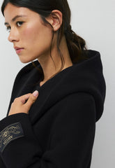 The Emilie Coat - Soft Wool Cashmere - BLACK