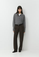 The Effortless Pant™ Lo-Rise - Crepette™ - CACAO NIB BROWN