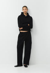 Cozy Sweatfleece Mega Cargo™ Sweatpant - BLACK