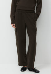 Cozy Sweatfleece Mega Cargo™ Sweatpant - CACAO NIB BROWN