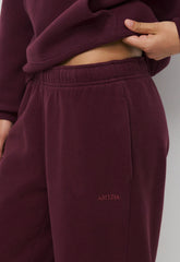 Cozy Sweatfleece Mega Straight™ Sweatpant - GALA PLUM