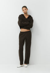 Cozy Sweatfleece Mega Straight™ Sweatpant - CACAO NIB BROWN