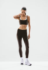 BUTTER Cheeky Hi-Rise 26 Legging - CACAO NIB BROWN