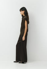 The Lodge Pant™ Satin - CACAO NIB BROWN