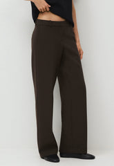 New Agency Lo-Rise Pant - Eversential™ - CACAO NIB BROWN