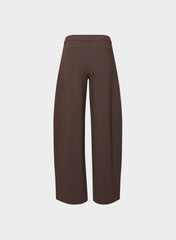 Helix Barrel Pant - Crepette™ - RICH MOCHA BROWN