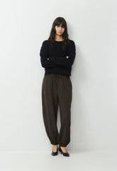 Radius Balloon Pant - Crepette™ - CACAO NIB BROWN