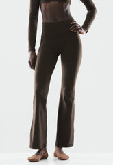 BUTTER Cheeky Infinite Hi Flare 30 Legging - CACAO NIB BROWN