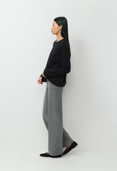 Souvenir Pant - Wonder Yarn - HEATHER DARK GREY